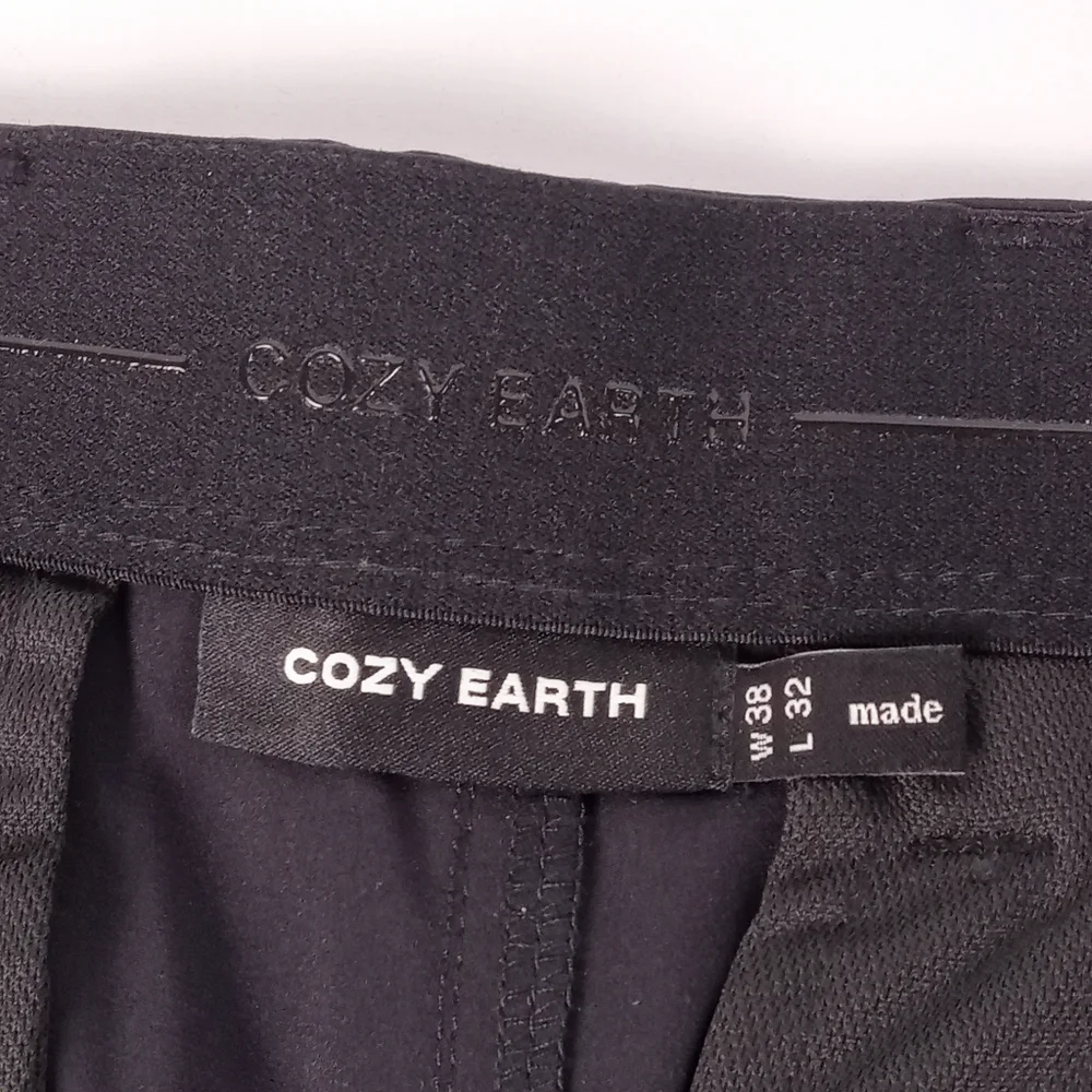 Cozy Earth Everywhere Pants Men's 38x32 Performance Chino Black Business Casual